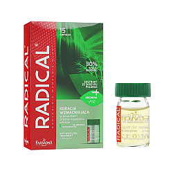 Зміцнюючий концентрат Farmona Radical проти випадіння волосся 15*5 мл