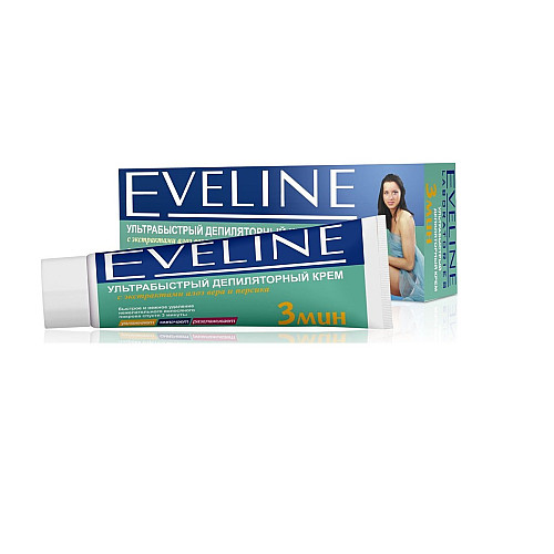 Крем для депіляції 3-хвилинний З персиком Eveline 100 мл