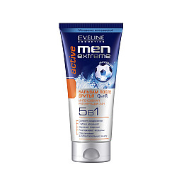 Бальзам после бритья 5в1 Men Extreme Active Q10+R Eveline 200 мл