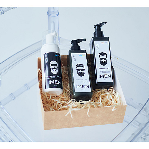 Набір косметики BEAUTY SET для чоловіків FOR MEN №55 Chaban 550 мл