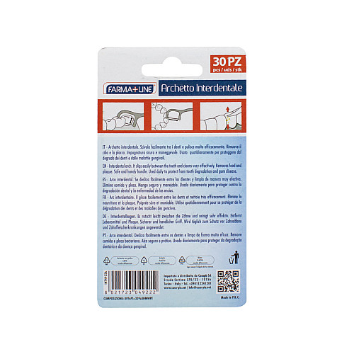 Зубные нити-палочки Farma Line 30 шт