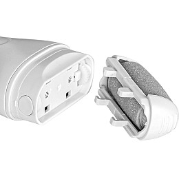 Электрическая пилка для педикюра Lesko D-65 удаление мозолей пемза для пяток с аккумулятором 600 мАч