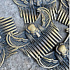 Расческа для бороды из латуни ХИЖАК Gorillas Accessories