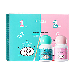Набір для видалення чорних точок Images Clear Skin Dispel Blackhead Green Mask Combo 2*20мл