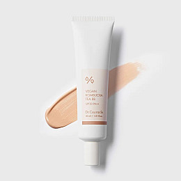 Веганский тональный кремовый ВВ с экстрактом комбучи Dr.Ceuracle Vegan Kombucha Tea BB Cream 30 мл