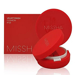 Тональный кушон с матовым финишем Missha Velvet Finish Cushion SPF50+/PA+++ #23 15 g