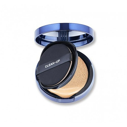 Инновационный кушон с сменным блоком CUSKIN CLEAN-UP SKINFIT CUSHIONPACT SPF50+/PA+++ 23 тонн 30г