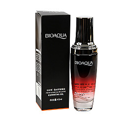 Увлажнююча олія для волосся BIOAQUA Wake Up Sleeping Hair Rose 40 мл (11246-64625)