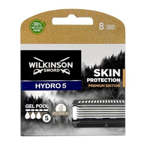 Змінні леза 8 шт Wilkinson Sword Hydro5 Skin Protection Premium Edition 02330