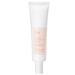 Веганский тональный крем-ВВ с экстрактом комбучи Теплый песок Dr.Ceuracle Vegan Kombucha Tea BB Cream Warm 30 мл