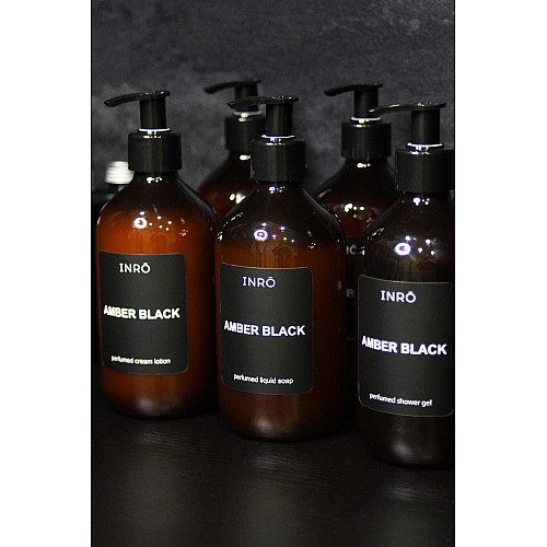 Жидкое мыло парфюмированное INRO Amber Black 500 мл
