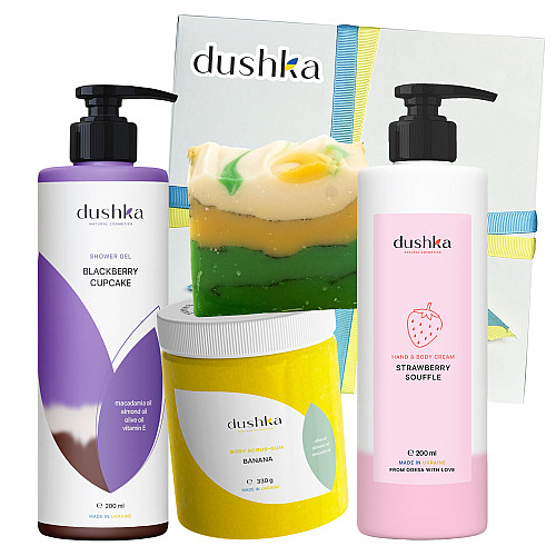 Подарунковий набір Dushka Fruit mix 5 шт