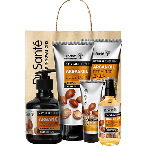 Набір для догляду за тілом Argan Oil Dr.Sante Natural Therapy 5 шт (54000238)