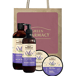 Набір для тіла Green Pharmacy Лаванда та олія льону 4 шт (53000968)