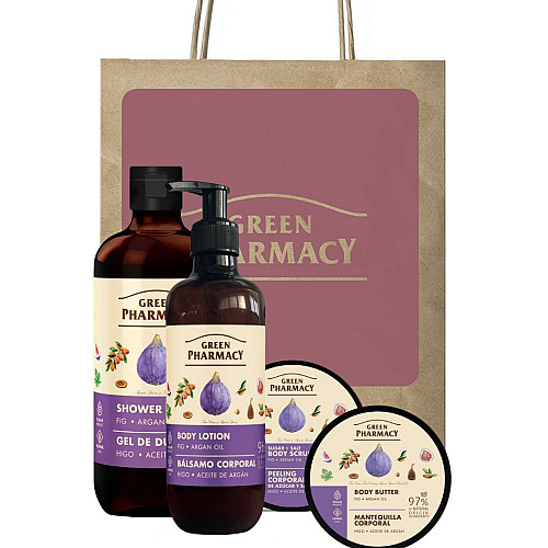Набір для тіла Green Pharmacy Інжир та арганова олія 4 шт (53000970)