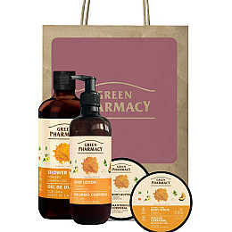Набір для тіла Green Pharmacy Куркума та гарбузова олія 4 шт (53000973)