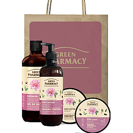 Набір для тіла Green Pharmacy Дамаська троянда та масло ши 4 шт (53000982)