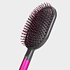 Набор расчесок для укладки волос профессиональный распутывающий Basic Beauty Черный с розовым (HC-BP)