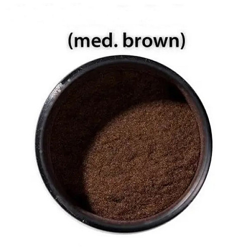 Загущувач для волосся пудра Toppik Hair Building Fibers каштановий medium brown 27. 5 г (mb-03)