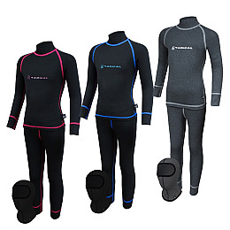 Комплект дитячої термобілизни Radical Billy 104-110 Чорний з синім рядком