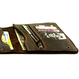 Тревел-кейс The Travel с отделением для паспорта Коричневый (as140101)