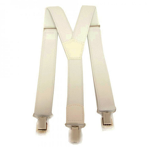 Подтяжки Gofin Подростковые Белые Pbt-4207