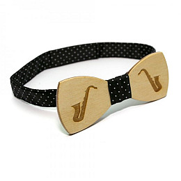 Дерев'яний Метелик Gofin З Саксофоном Gbdh-8356