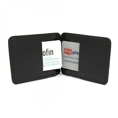 Зажим для денег Gofin Черный (Skg-10001)