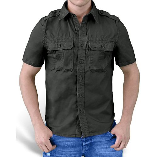 Рубашка Surplus Raw Vintage Shirt S Черный (06-3590-63)