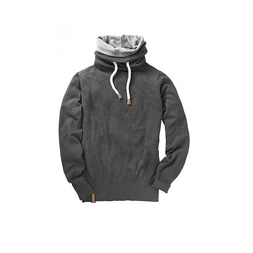 Пуловер Eddie Bauer Womens Pullover mit doppellagigem Rollkragen ANTHRAZIT 40 Сірий (GR4832ANT)