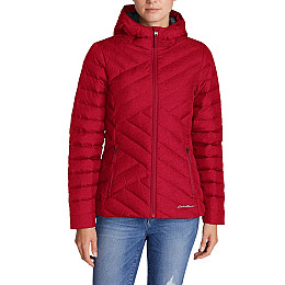 Куртка Eddie Bauer Womens Slate Mountain Down Jacket XS Красный (4177CHR)