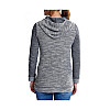 Пуловер Eddie Bauer Womens Kapuzenpullover NAVY MELIERT L Сірий (GR4132NVM)