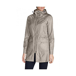 Плащ Eddie Bauer Womens Somerland Convertible Trench Coat XS Сірий (5048LTAU-XS)