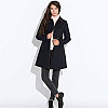 Пальто Geox W5415D DK NAVY/LT CARROT 50 Синій (W5415DDNVLC)
