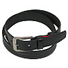 Кожаный ремень Skipper 110-130 x 3.5 см Черный (1052-35)
