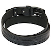 Шкіряний ремінь Skipper 110-130 x 3.8 см Чорний (1004-38)