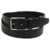 Шкіряний ремінь Skipper 110-130 x 3.8 см Чорний (1011-38)