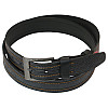 Кожаный ремень Skipper 110-130 x 3.8 см Черный (1014-38)