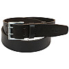 Кожаный ремень Skipper 110-130 x 4.5 см Темно-коричневый (1182-45)