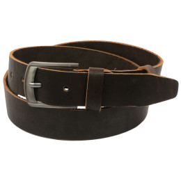 Кожаный ремень Skipper 110-130 x 3.8 см Коричневый (1136-38)