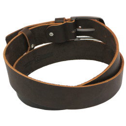 Кожаный ремень Skipper 110-130 x 3.8 см Коричневый (1136-38)