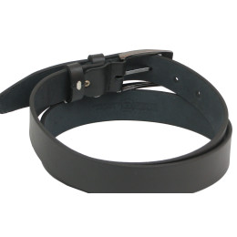 Кожаный ремень Skipper 110-130 x 3.3 см Черный (1200-33)