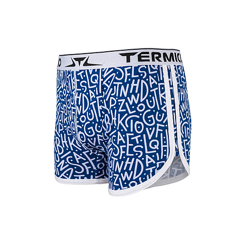 Трусы мужские Termico M07 Letter S Белый + Синий
