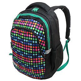 Рюкзак молодіжний Paso 18 л Різнокольоровий (00-699PAN)