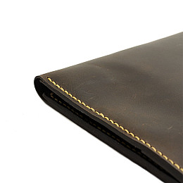 Шкіряна папка - портфель для документів Anchor Stuff Подарунок юристу А4 Коричнева (as150101-6)