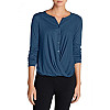 Блузка Eddie Bauer Womens Girl On The Go Wrap It Up Top BALTIC M Синій (5154BT)