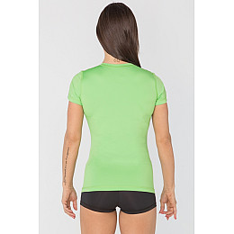 Женская спортивная футболка Radical Capri S Зеленая (r0833)