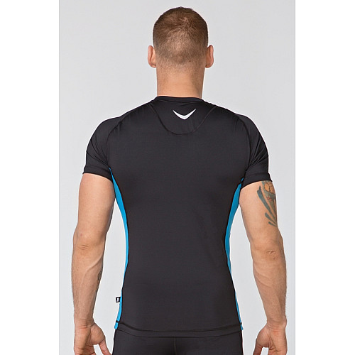 Футболка Radical Fury Duo SS XL Чорно-бірюзова (r0587)