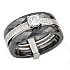 Серебряное кольцо Silver Breeze с керамикой 16.5 (0481685)