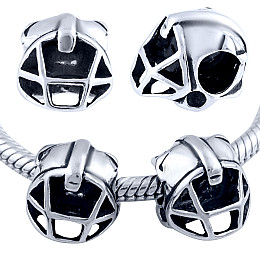 Серебряный шарм SilverBreeze без камней (1765241)